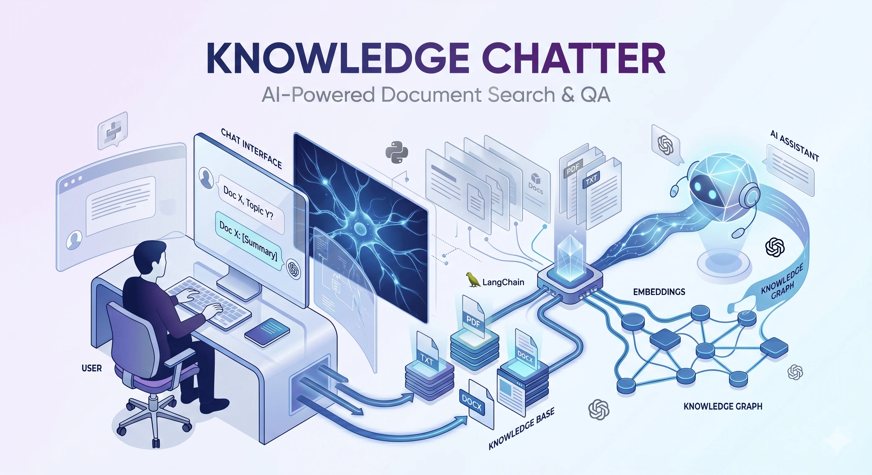 Knowledge Chatter project preview